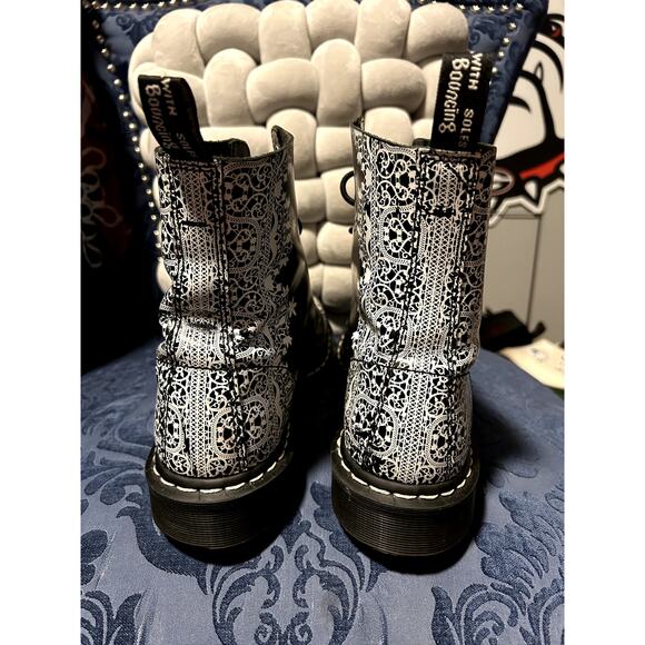 RARE Dr Martens Pascal Henna Lace Boot Size 11/EU 43 - Picture 5 of 6